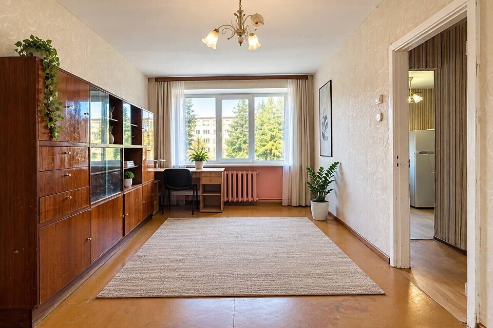 Korter, 3 tuba, 59 m²